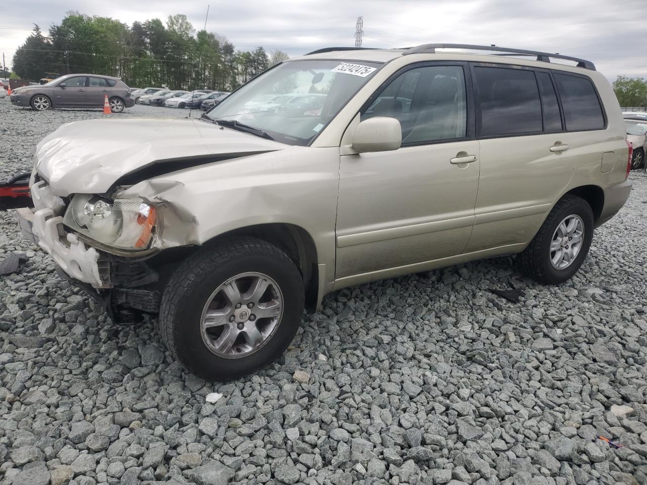 2003 Toyota Highlander Limited იყიდება Mebane-ში, NC - Front End