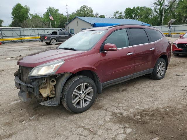 Parquets CHEVROLET TRAVERSE 2015 Czerwony