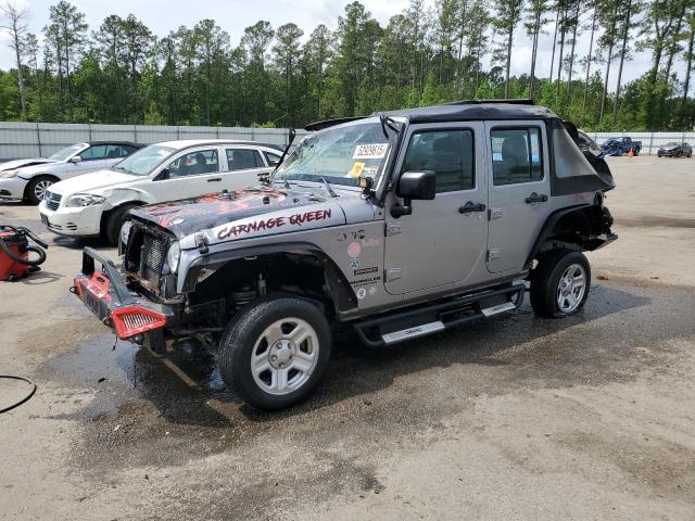  JEEP WRANGLER 2017 Сріблястий