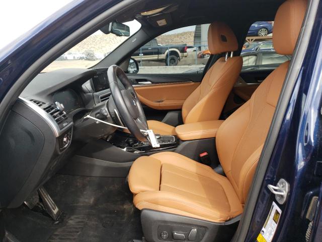 BMW X3 2024 Синий