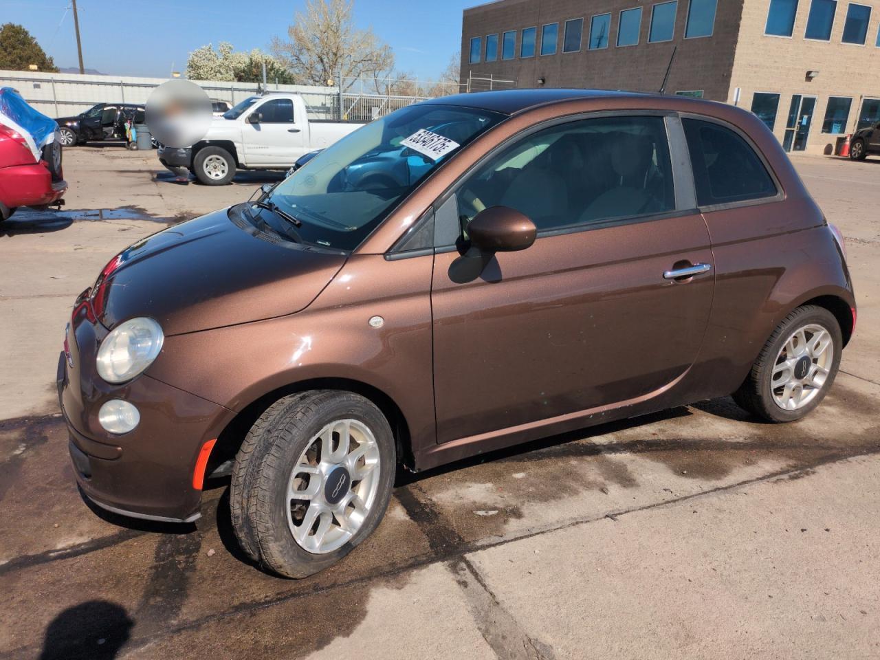 2013 Fiat 500 Pop de vânzare în Littleton, CO - Front End