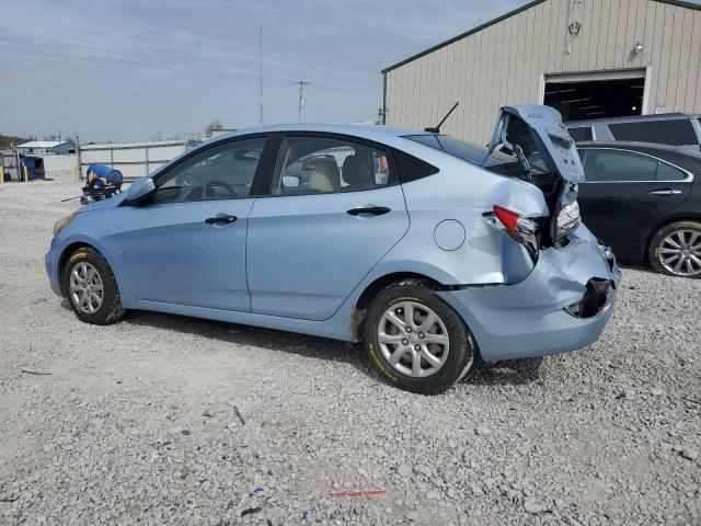 Sedans HYUNDAI ACCENT 2012 Blue