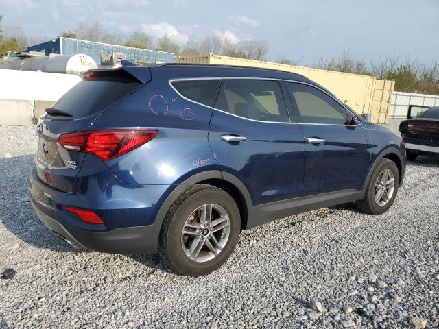  HYUNDAI SANTA FE 2017 Синий