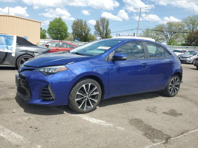  TOYOTA COROLLA 2017 Синий
