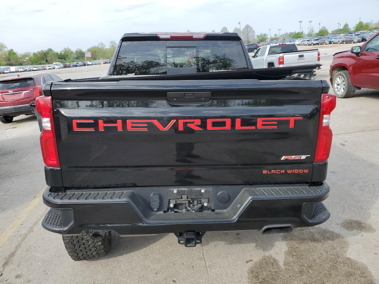2022 Chevrolet Silverado Ltd K1500 Rst VIN: 1GCUYEEL4NZ130084 Lot: 53668405