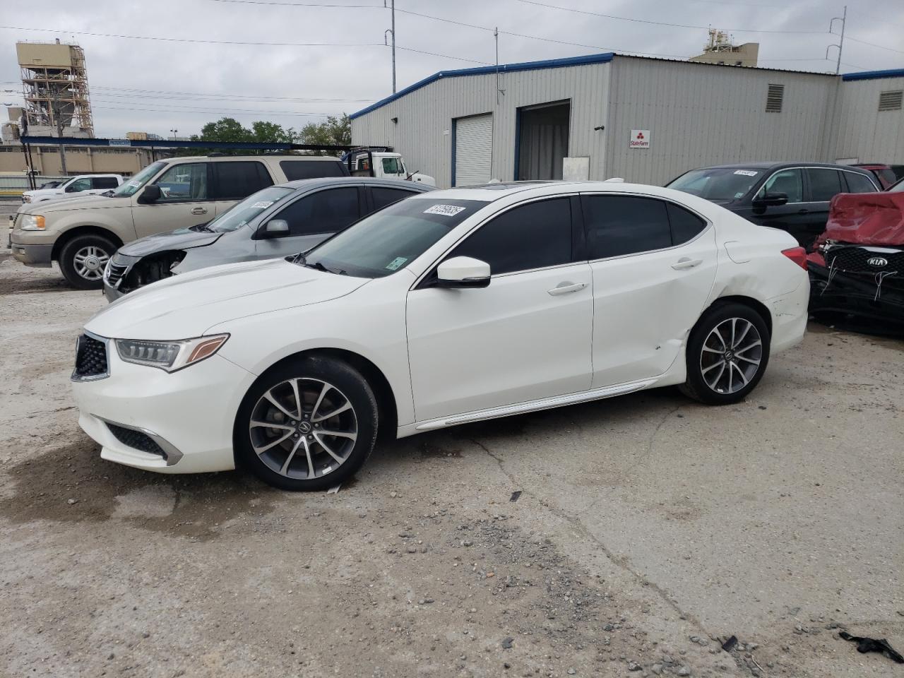 2018 Acura Tlx Tech იყიდება New Orleans-ში, LA - Rear End