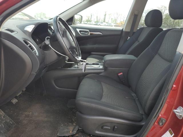 NISSAN PATHFINDER 2017 Czerwony