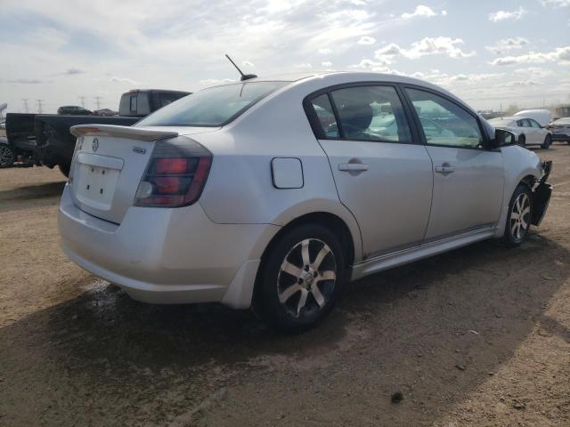  NISSAN SENTRA 2012 Серебристый