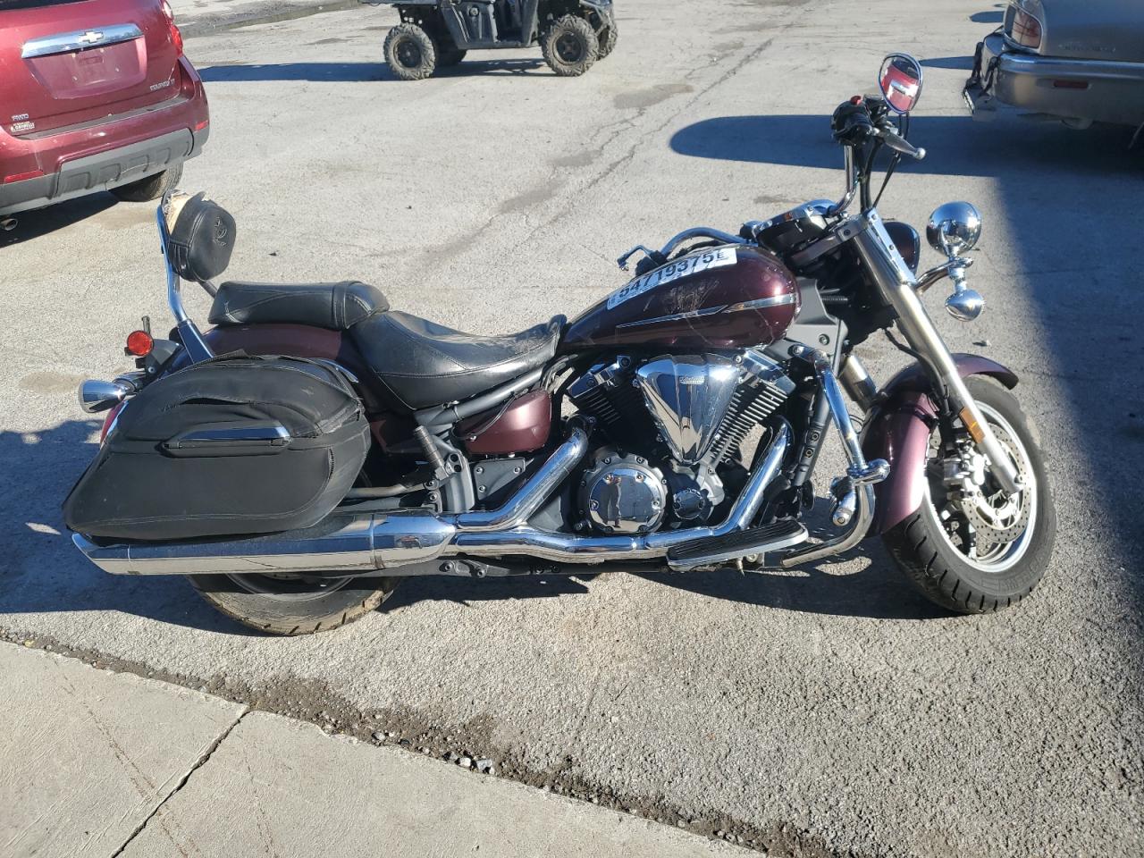 2008 Yamaha Xvs1300 Ct იყიდება Ellwood City-ში, PA - Front End