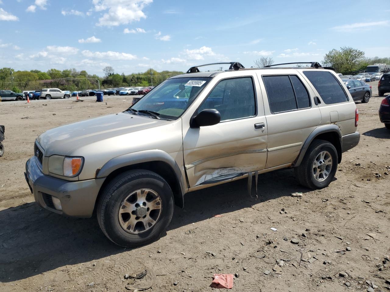 2001 Nissan Pathfinder Le იყიდება Baltimore-ში, MD - Side