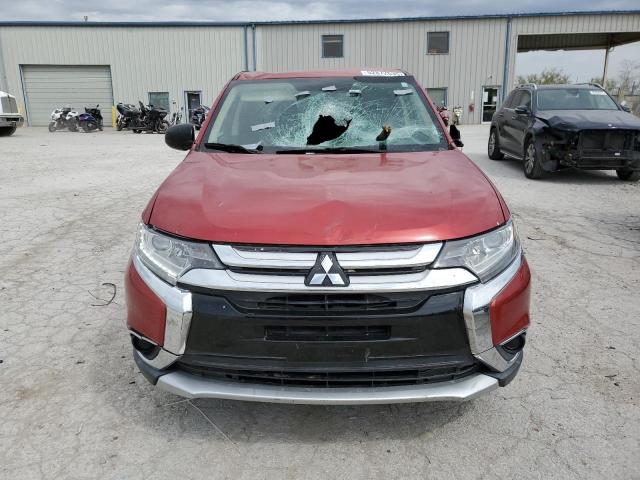  MITSUBISHI OUTLANDER 2018 Червоний