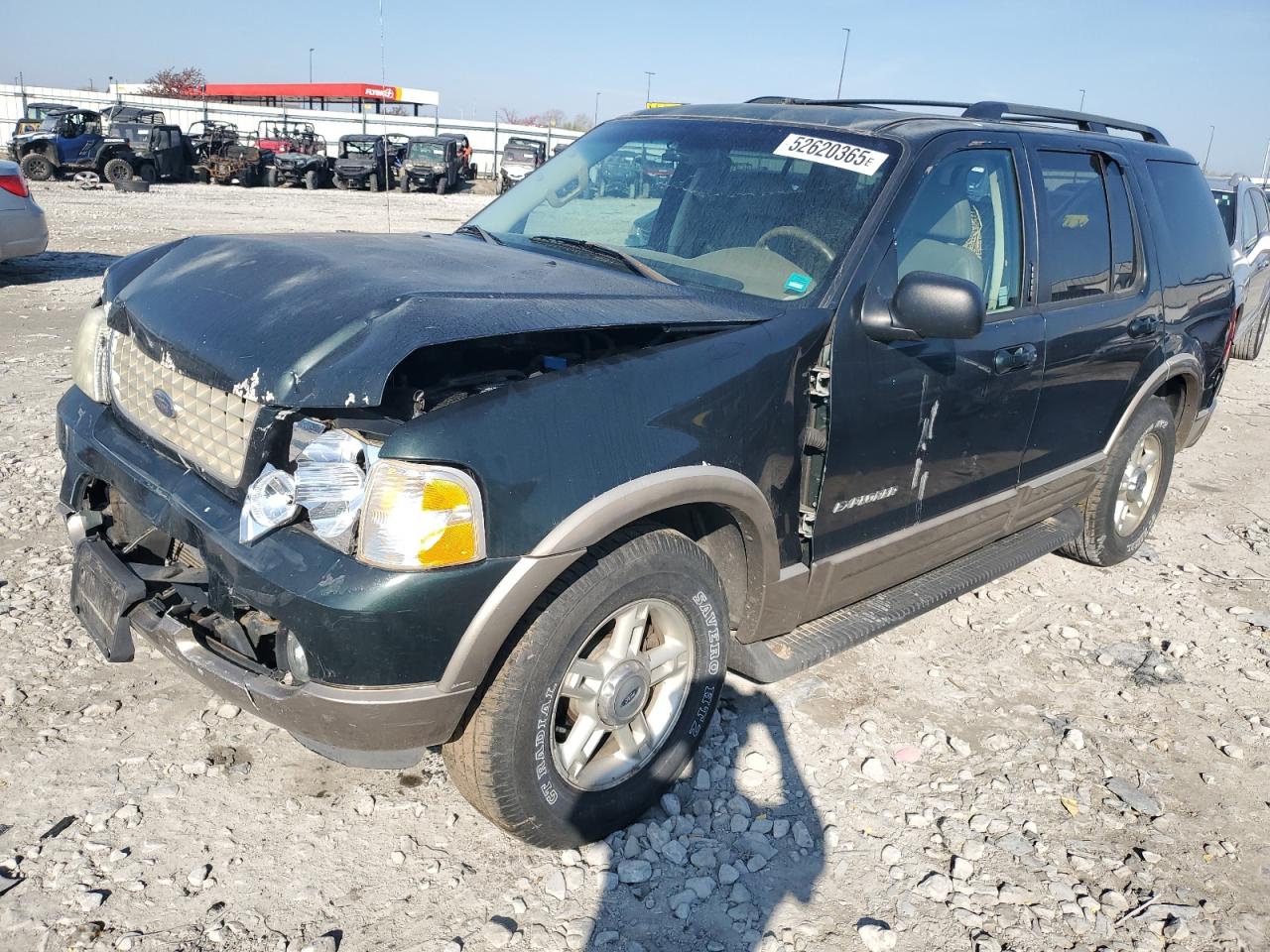 2002 Ford Explorer Eddie Bauer იყიდება Cahokia Heights-ში, IL - Front End