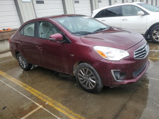  MITSUBISHI MIRAGE 2017 Burgundy