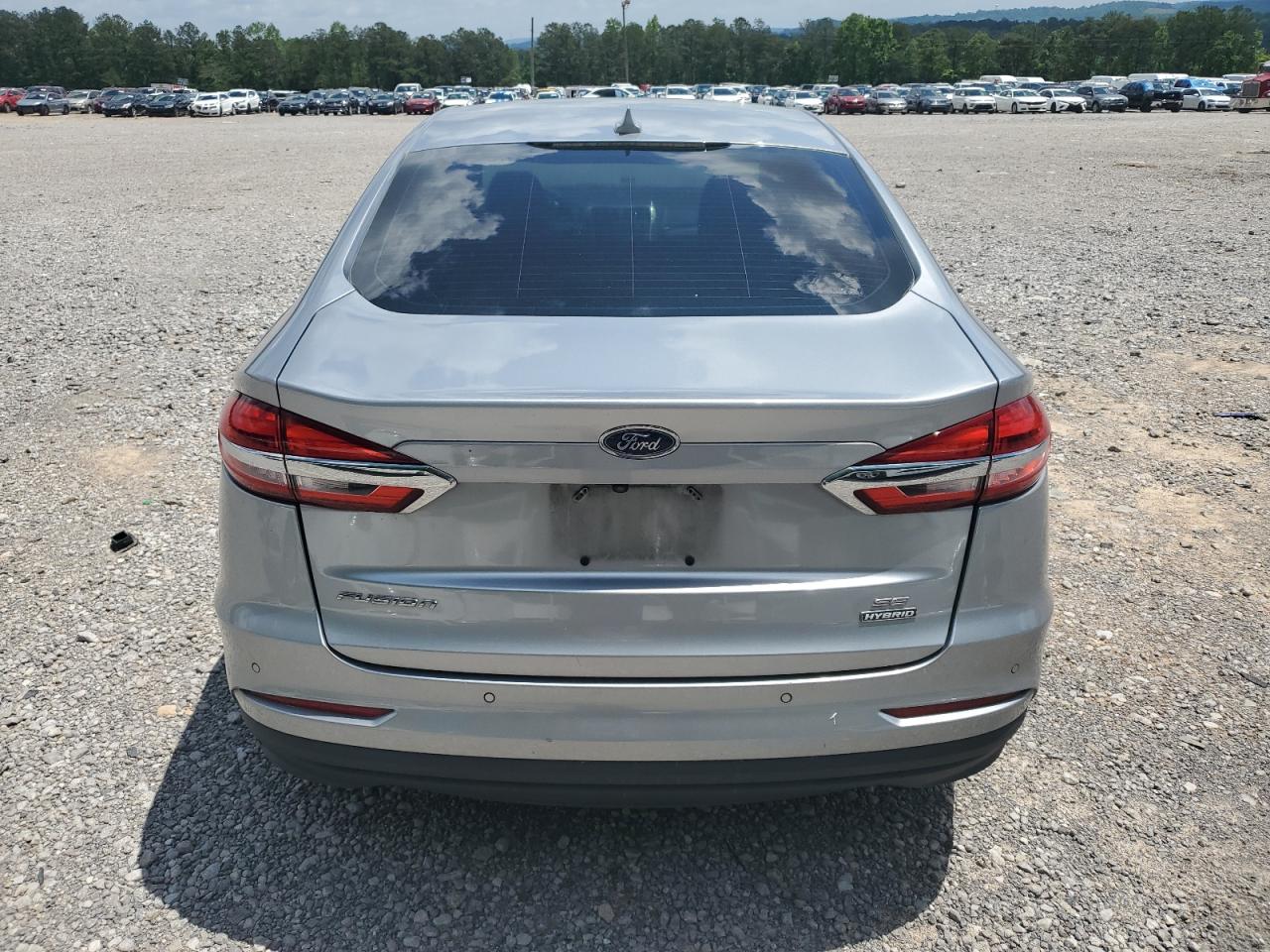 2020 Ford Fusion Se VIN: 3FA6P0LU1LR119061 Lot: 54038725