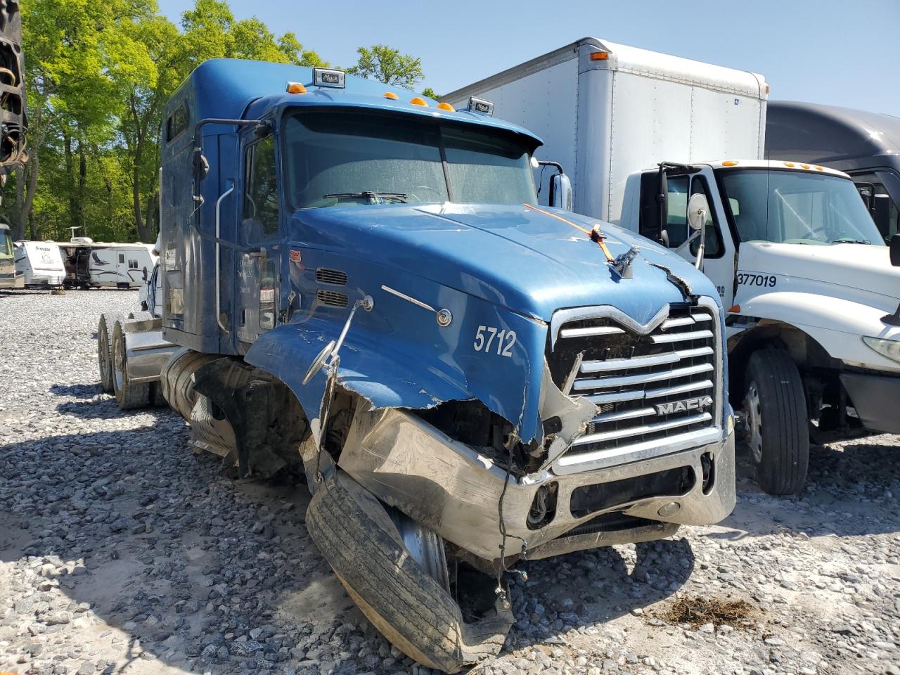 2016 Mack Cxu600 Semi Truck იყიდება Cartersville-ში, GA - Front End