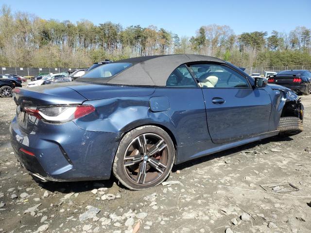  BMW M4 2022 Синій