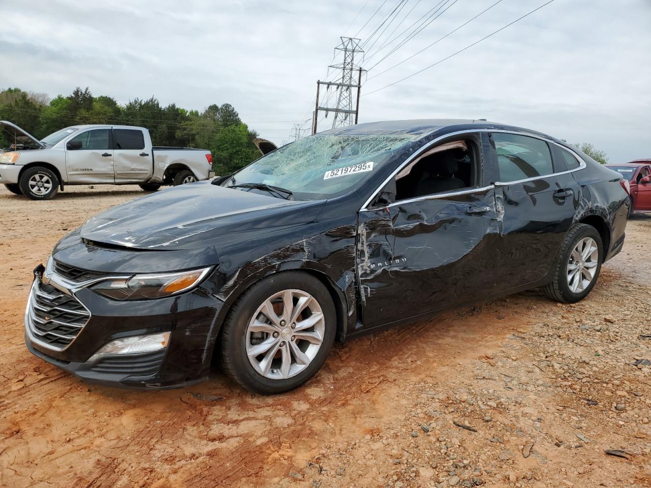2020 Chevrolet Malibu Lt იყიდება China Grove-ში, NC - Rollover