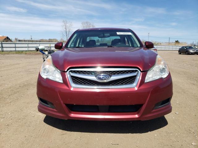  SUBARU LEGACY 2012 Бордовий