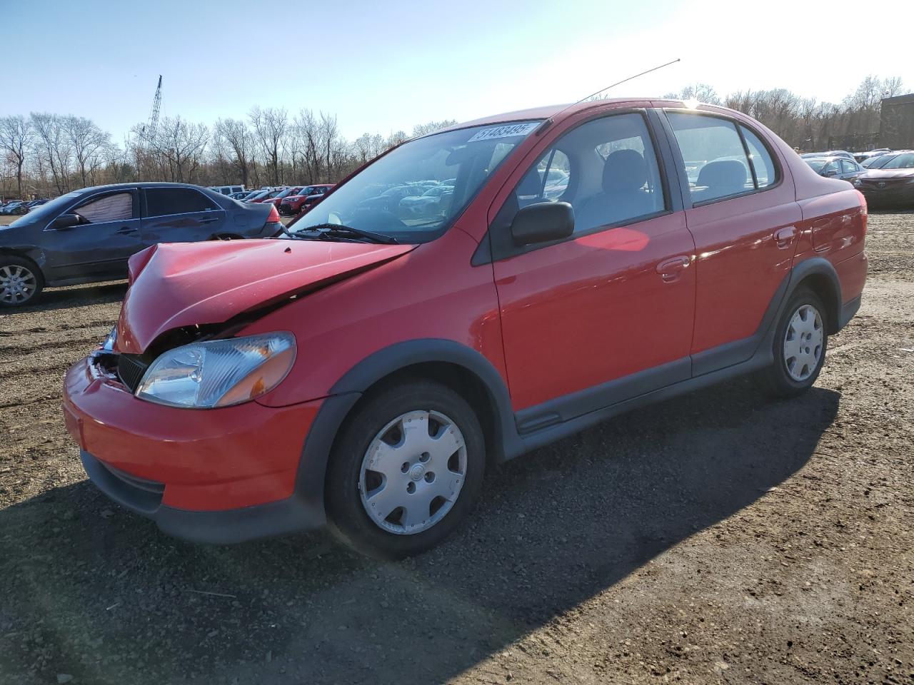 2001 Toyota Echo продається в New Britain, CT - Front End