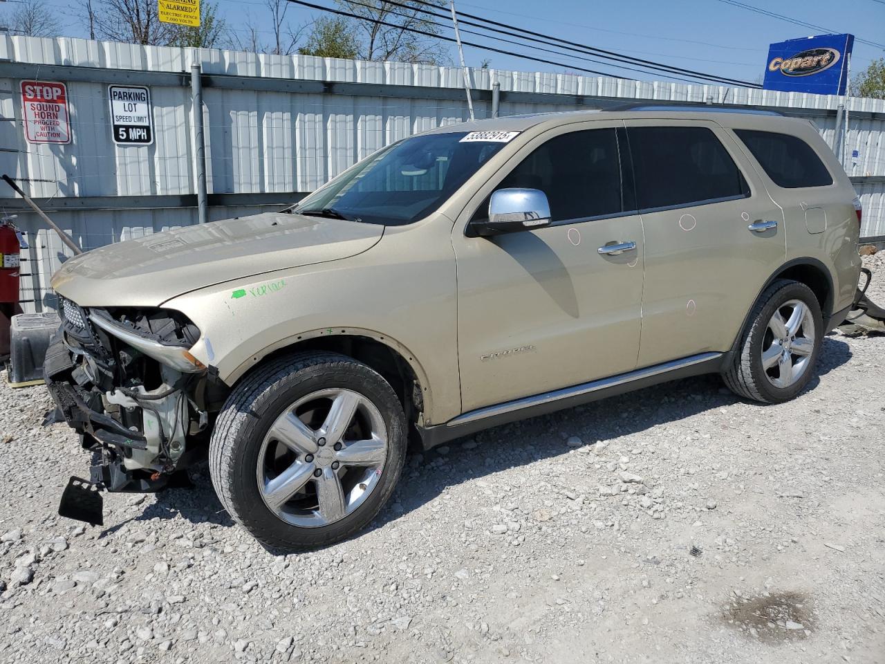 2011 Dodge Durango Citadel იყიდება Walton-ში, KY - Front End