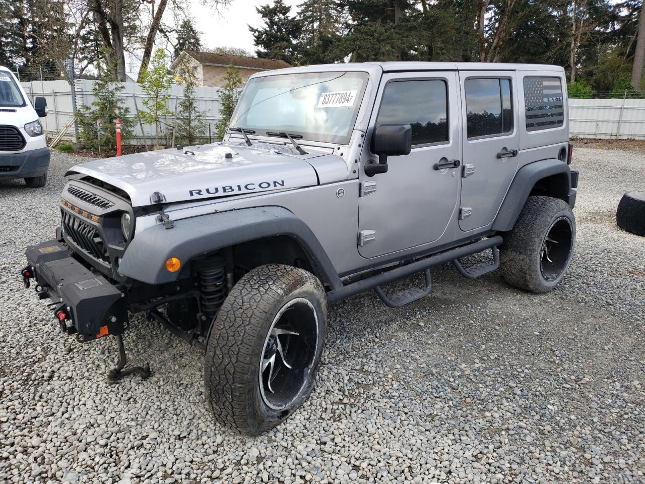 2015 Jeep Wrangler Unlimited Rubicon იყიდება Graham-ში, WA - Side