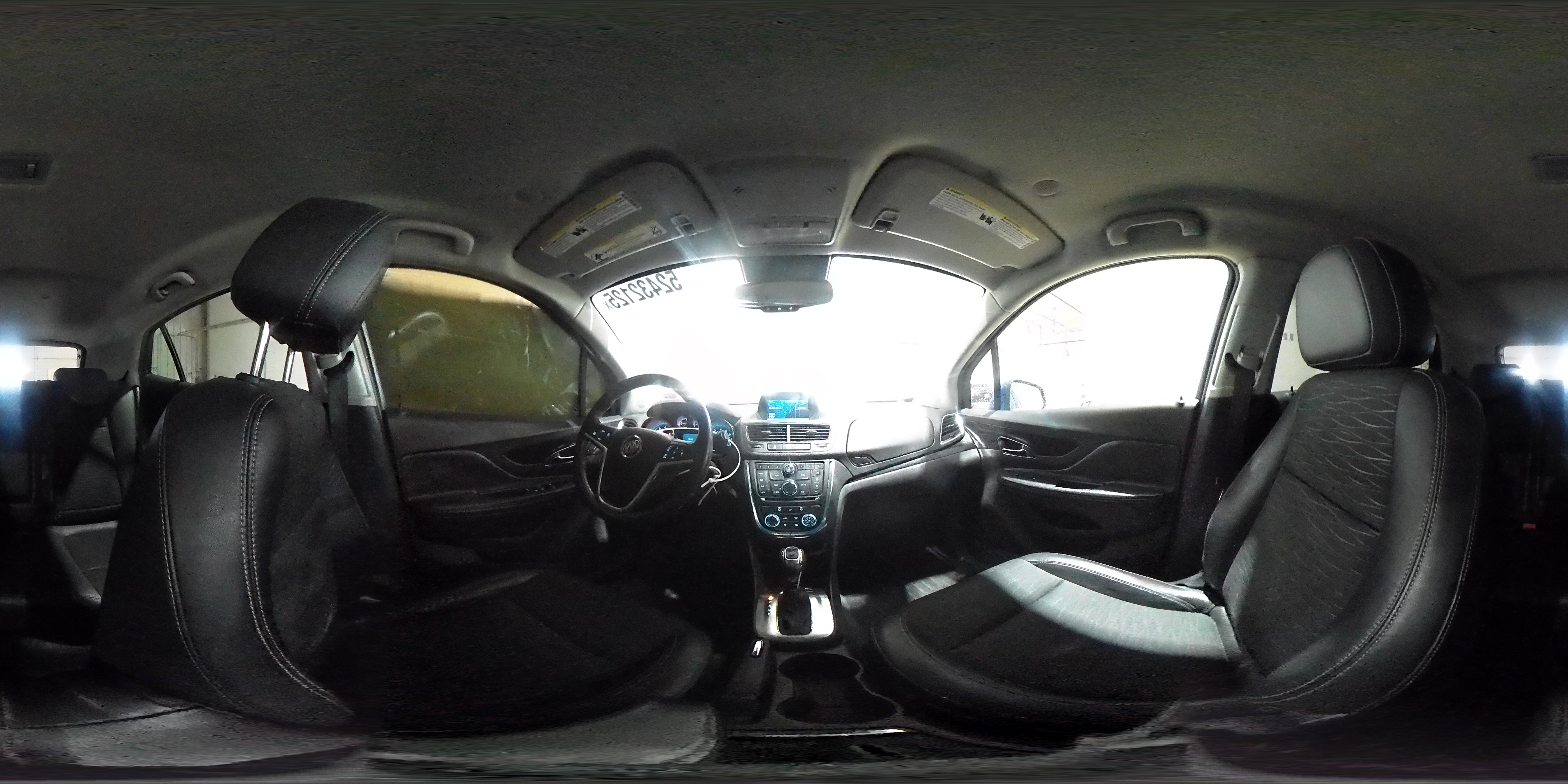 2015 BUICK ENCORE with REAR END damage, VIN KL4CJASBXFB210367