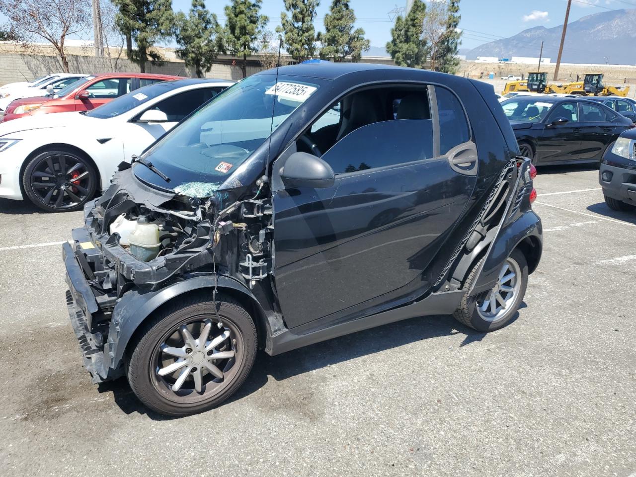 2009 Smart Fortwo Pure en Venta en Rancho Cucamonga, CA - Front End