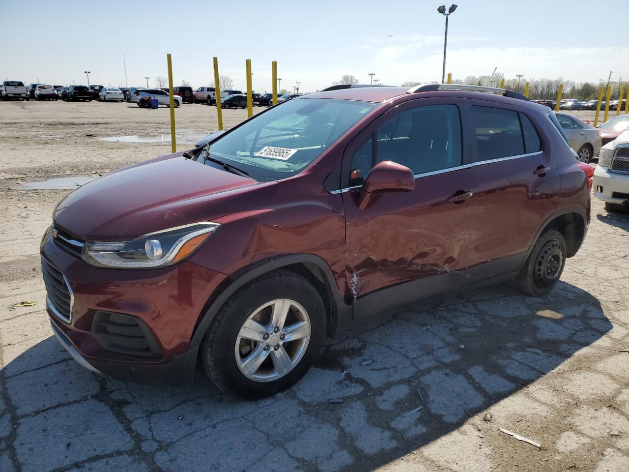 2017 Chevrolet Trax 1Lt იყიდება Indianapolis-ში, IN - Side