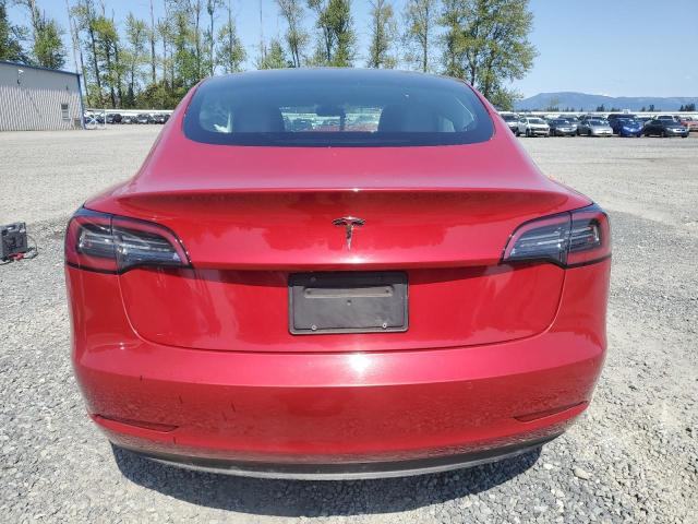  TESLA MODEL 3 2022 Czerwony