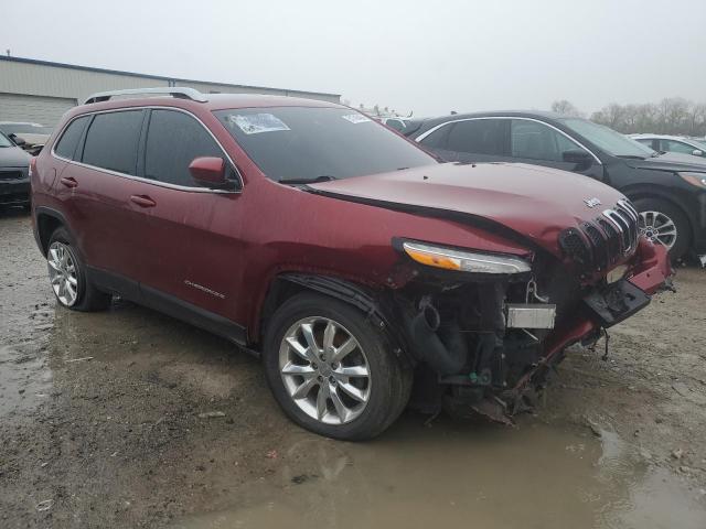 Паркетники JEEP GRAND CHER 2015 Бордовий