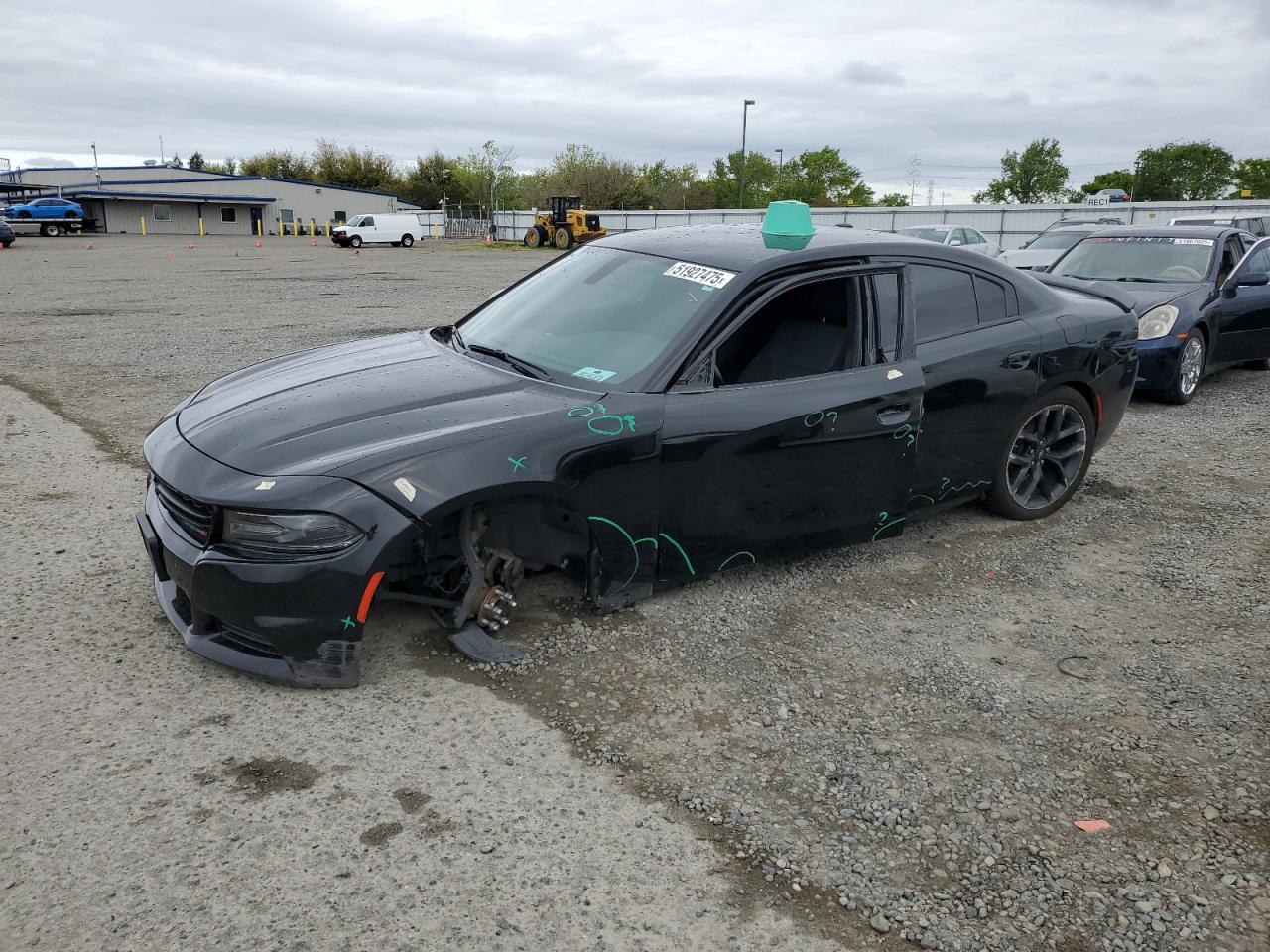 2020 Dodge Charger Sxt zu verkaufen in Sacramento, CA - Front End