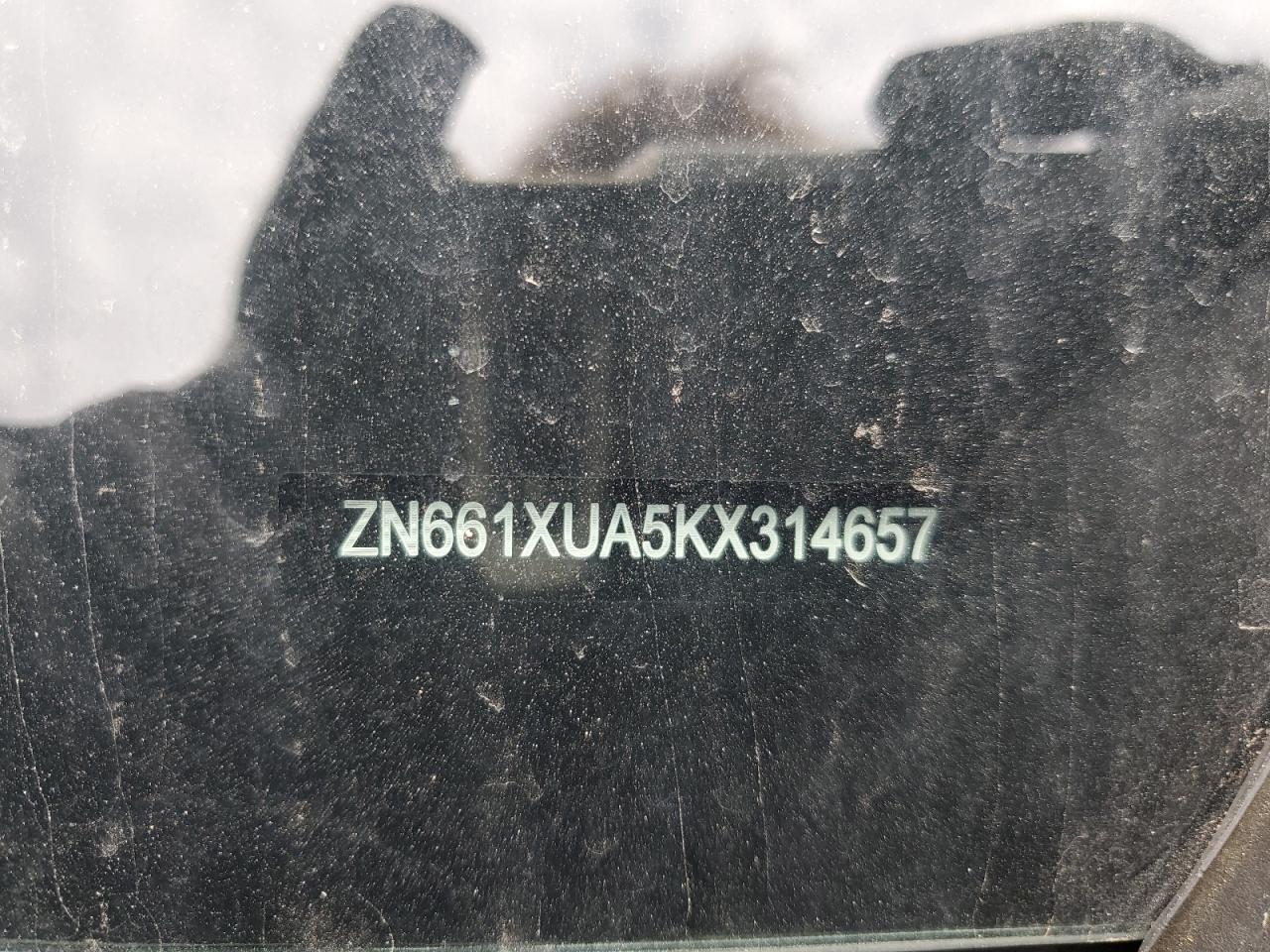 2019 Maserati Levante VIN: ZN661XUA5KX314657 Lot: 52539485