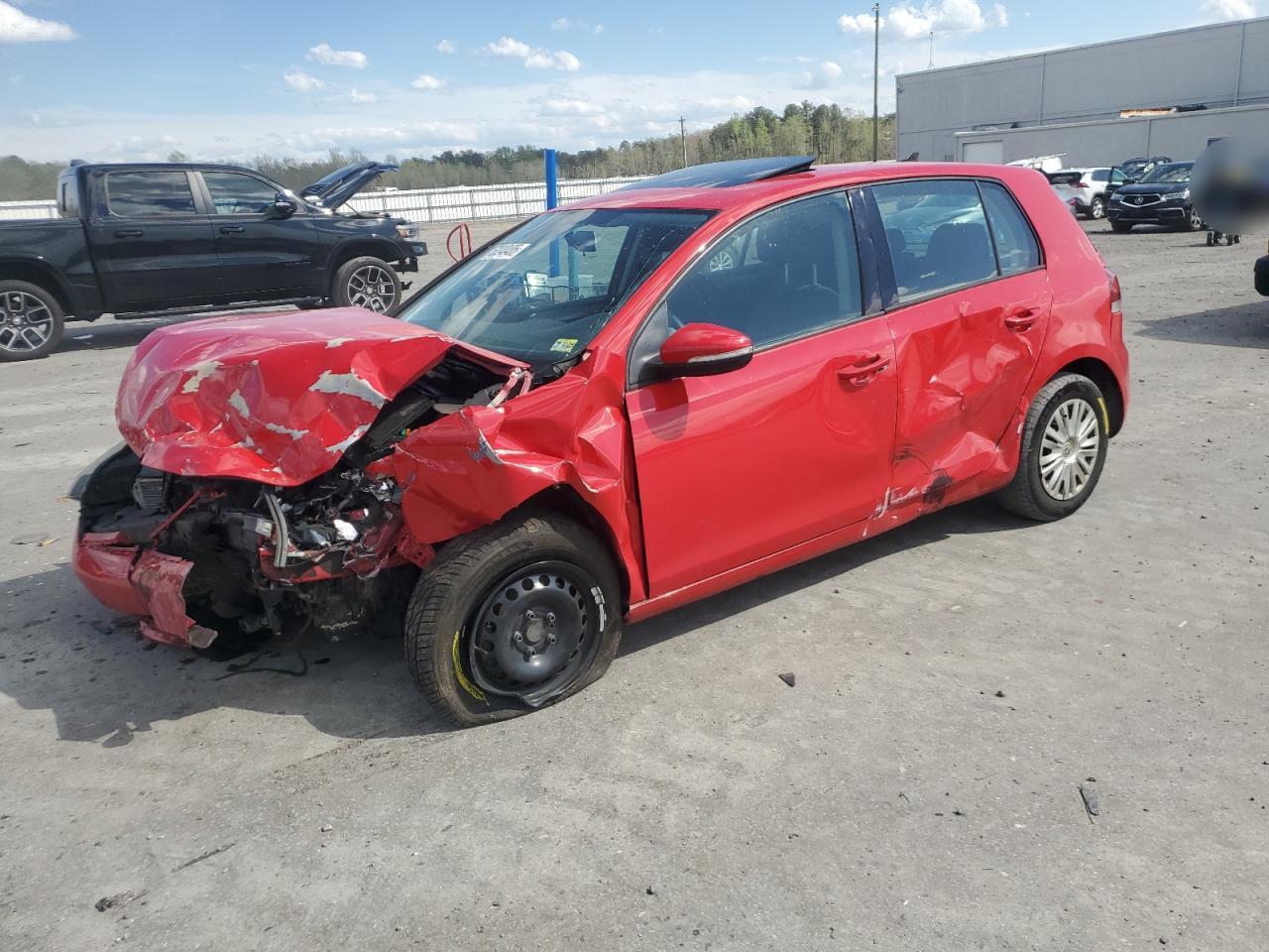 2012 Volkswagen Golf للبيع في Fredericksburg، VA - Front End