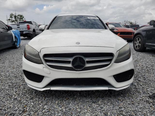 Sedans MERCEDES-BENZ C-CLASS 2016 Biały