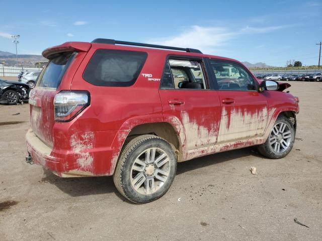  TOYOTA 4RUNNER 2022 Красный