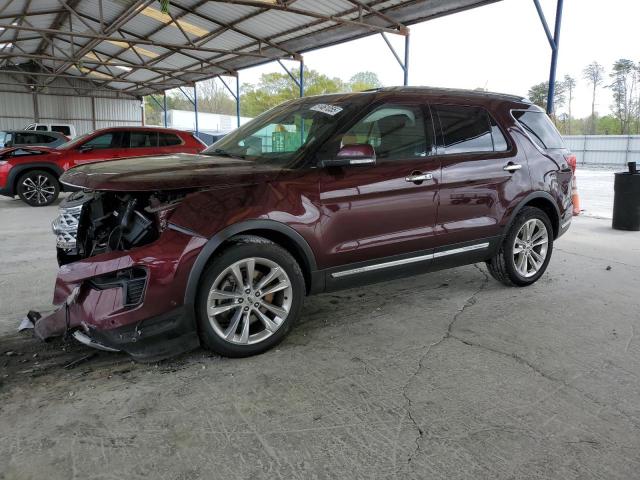  FORD EXPLORER 2018 Burgundy