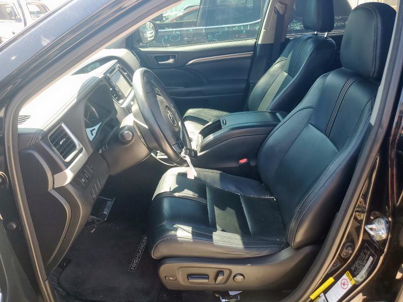  TOYOTA HIGHLANDER 2018 Black