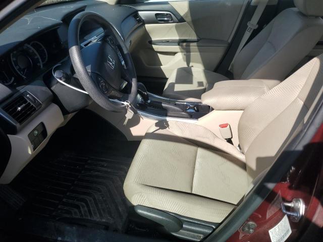  HONDA ACCORD 2014 Burgundy
