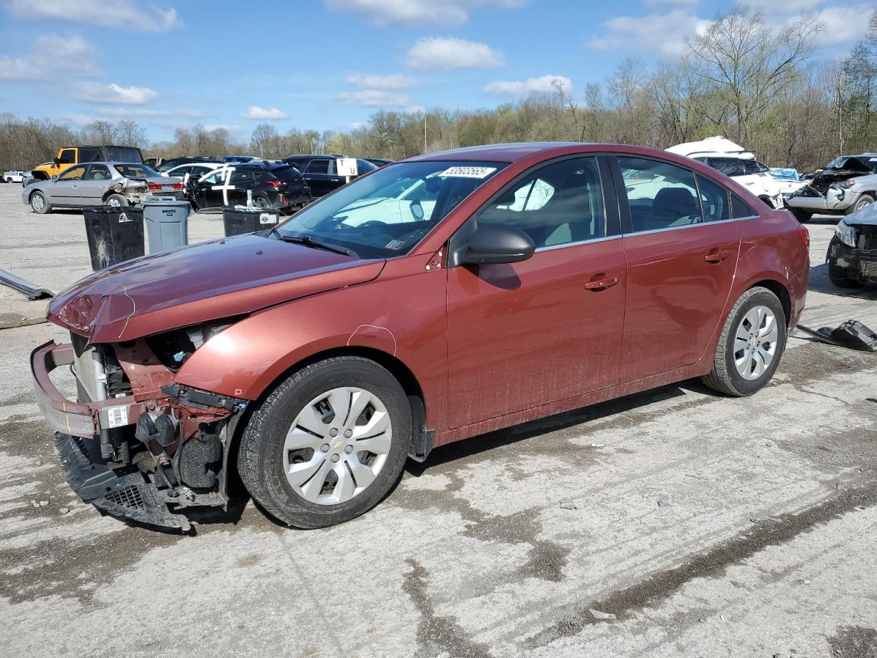 2012 Chevrolet Cruze Ls for Sale in Ellwood City, PA - Front End