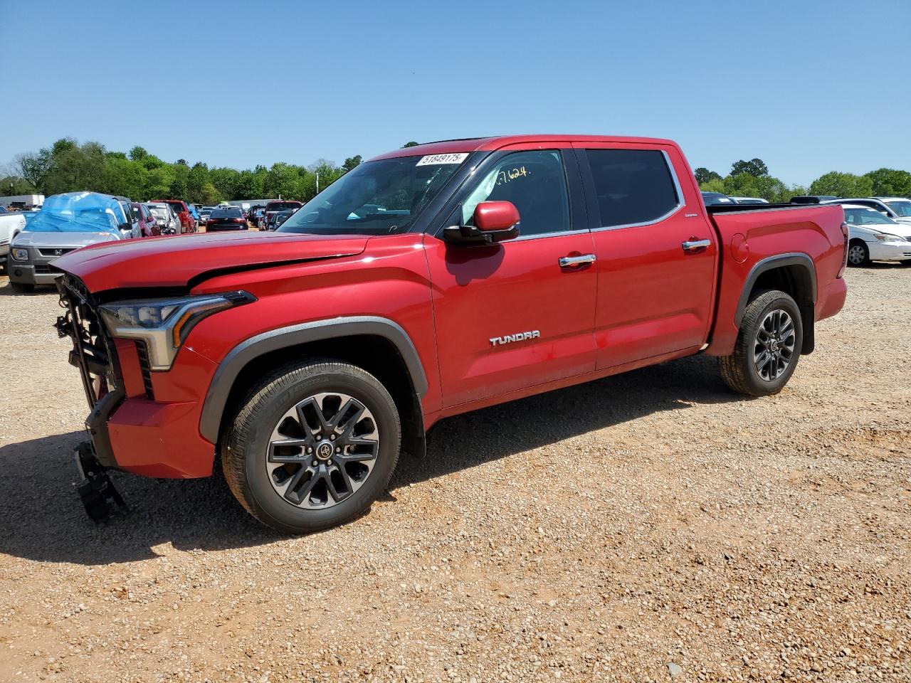 2022 Toyota Tundra Crewmax Limited на продаже в Tanner, AL - Front End