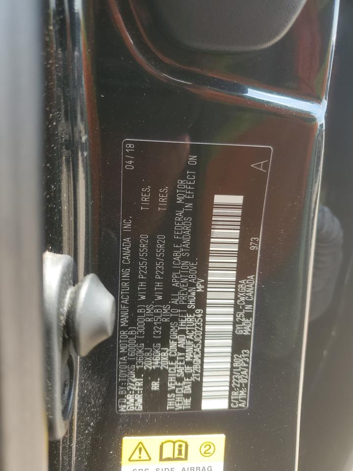 2018 Lexus Rx 450H Base VIN: 2T2BGMCA5JC023549 Lot: 54777435