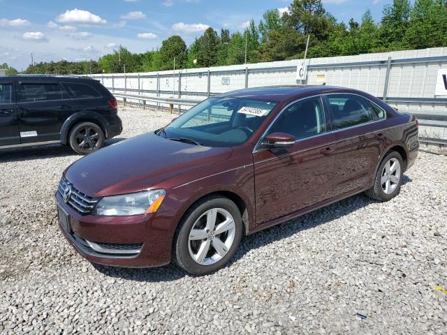 VOLKSWAGEN PASSAT 2013 Burgundy