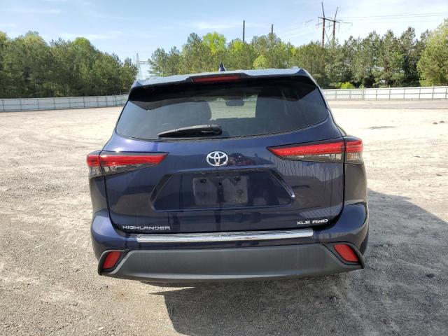  TOYOTA HIGHLANDER 2020 Blue