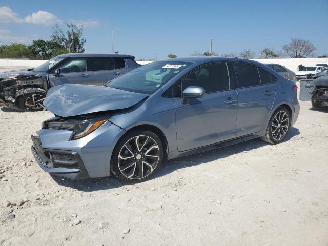  TOYOTA COROLLA 2020 Синий