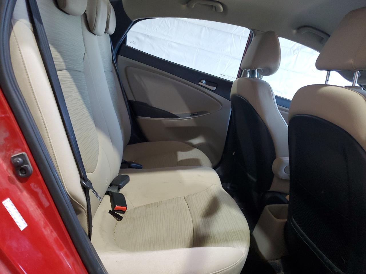 2017 Hyundai Accent Se VIN: KMHCT4AE9HU376153 Lot: 54663125