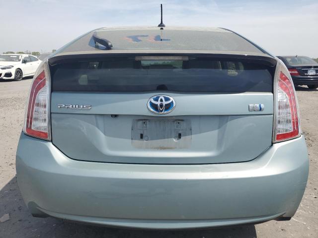  TOYOTA PRIUS 2012 Turquoise