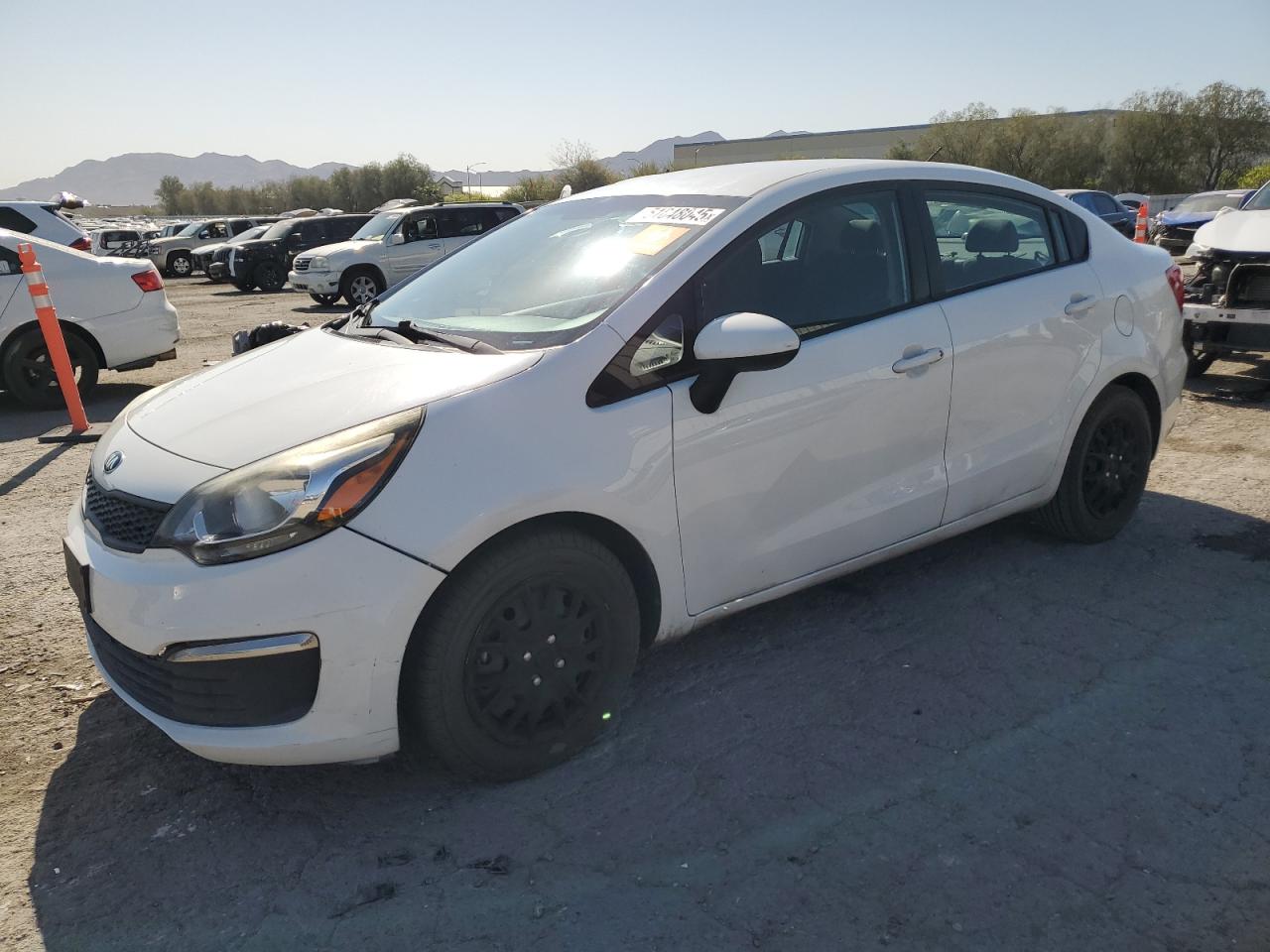 2016 Kia Rio Lx იყიდება Las Vegas-ში, NV - Vandalism