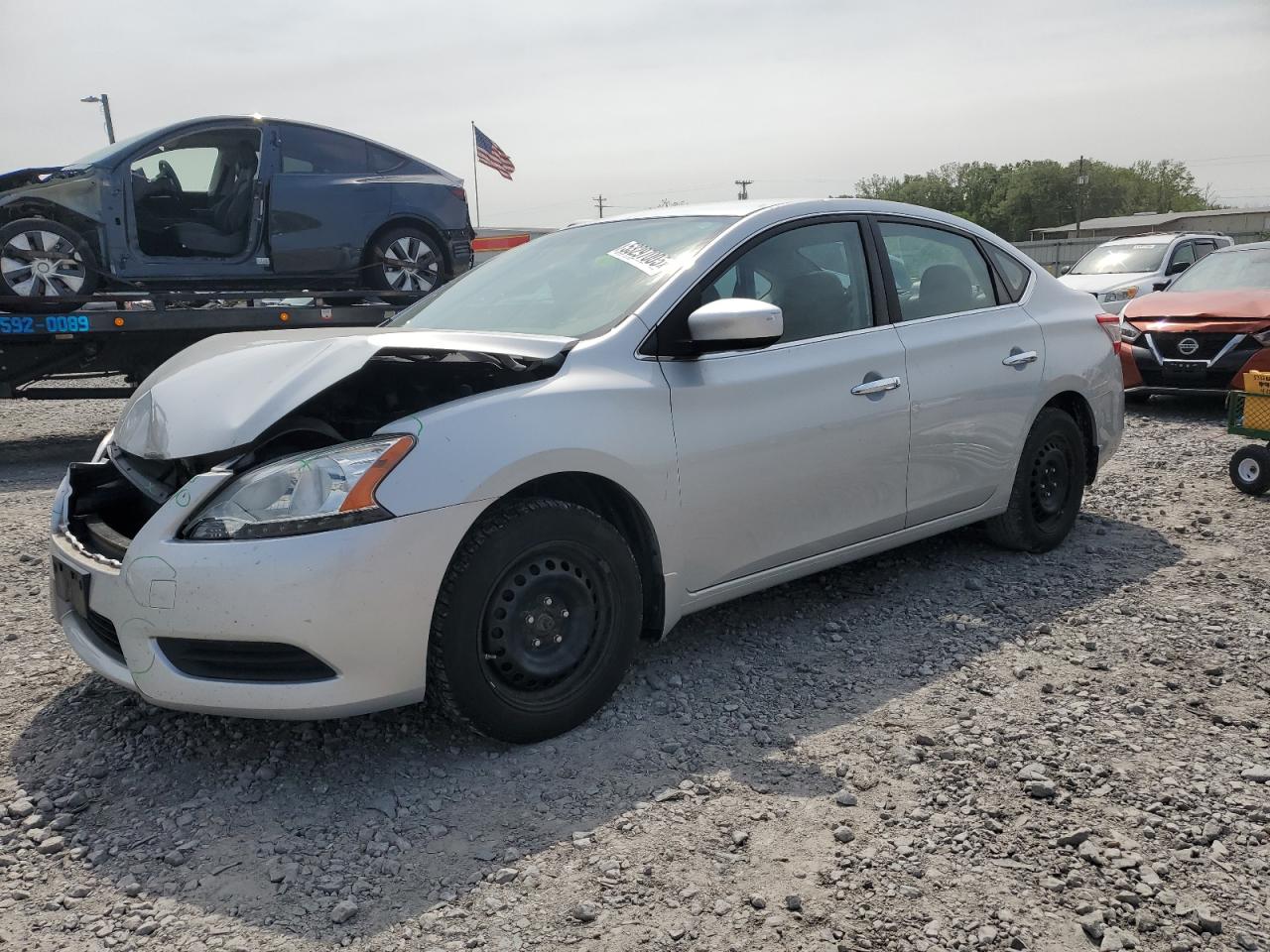 2014 Nissan Sentra S იყიდება Montgomery-ში, AL - Front End