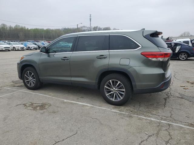  TOYOTA HIGHLANDER 2019 Zielony