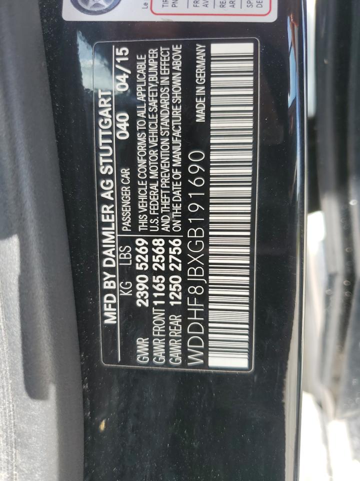 2016 Mercedes-Benz E 350 4Matic VIN: WDDHF8JBXGB191690 Lot: 53738615